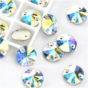 Rhinestones tal-Ħġieġ Ab