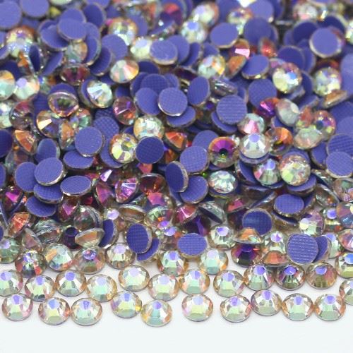 Plating Hotfix Glass Rhinestone