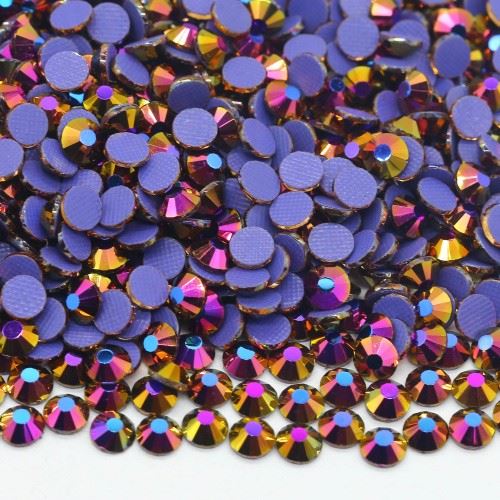 Plating Hotfix Glass Rhinestone